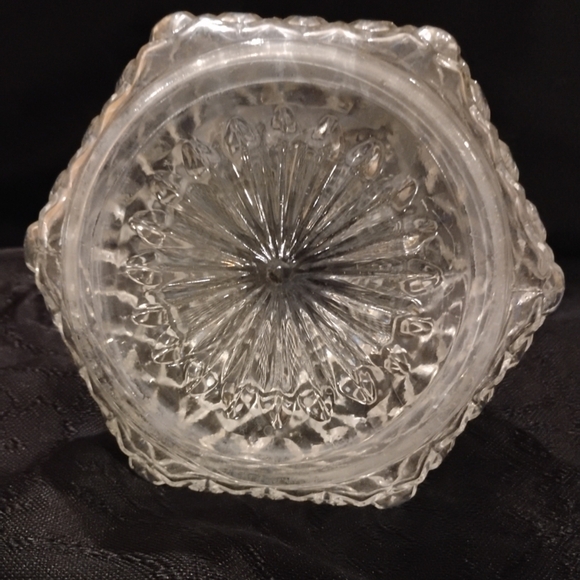 Vintage Bundle Of 4 Glass/Crystal/ Glass Empty Decanters With Matching Stoppers! - Picture 14 of 16